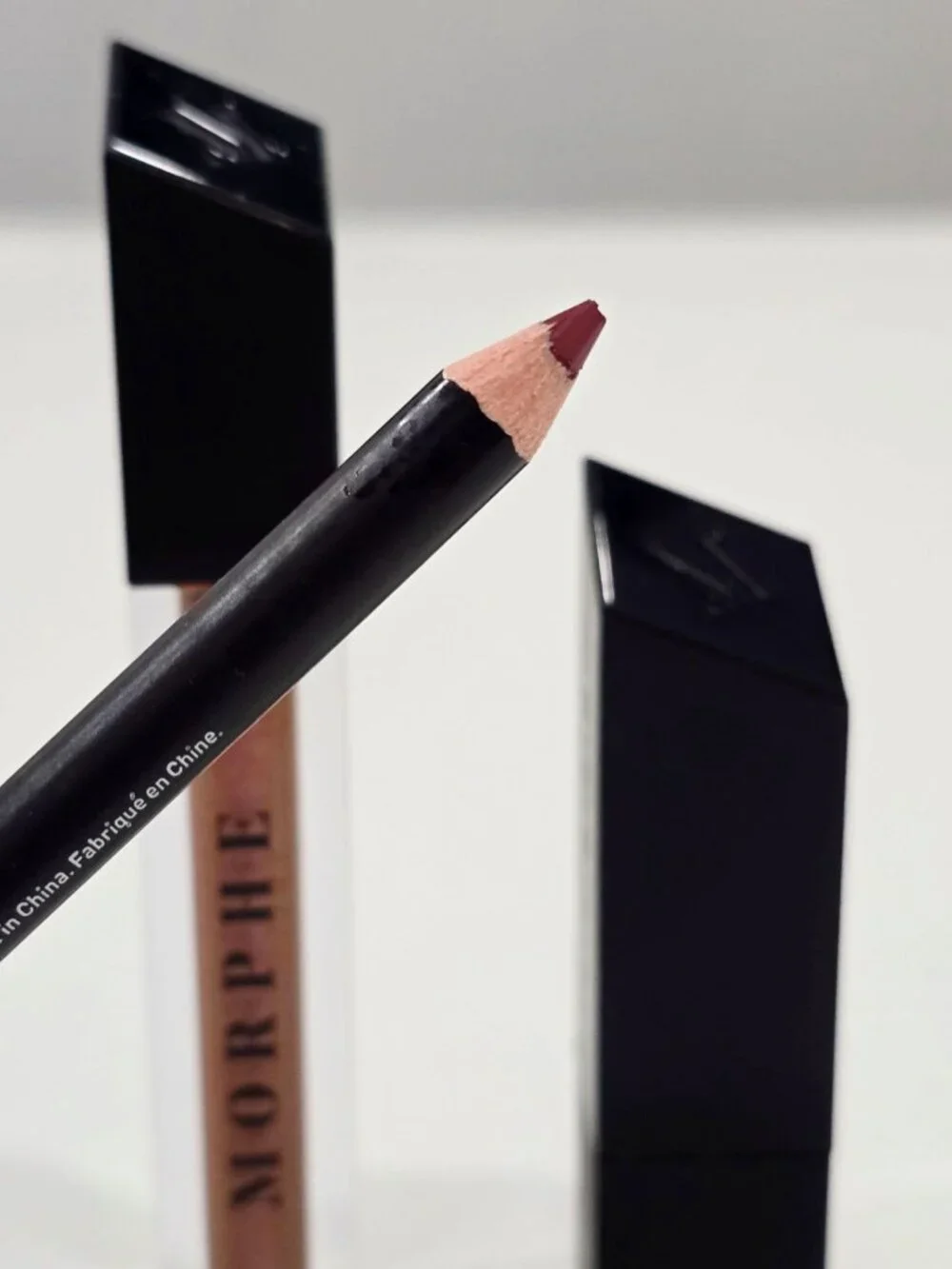 Morphe ✦ Out & A Pout Smoky Red Lip Trio ✦ Lipstick Gloss Pencil Vegan NWT